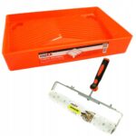 MOTIVE Szeroki uchwyt regulowany + wałek 38cm + kuweta