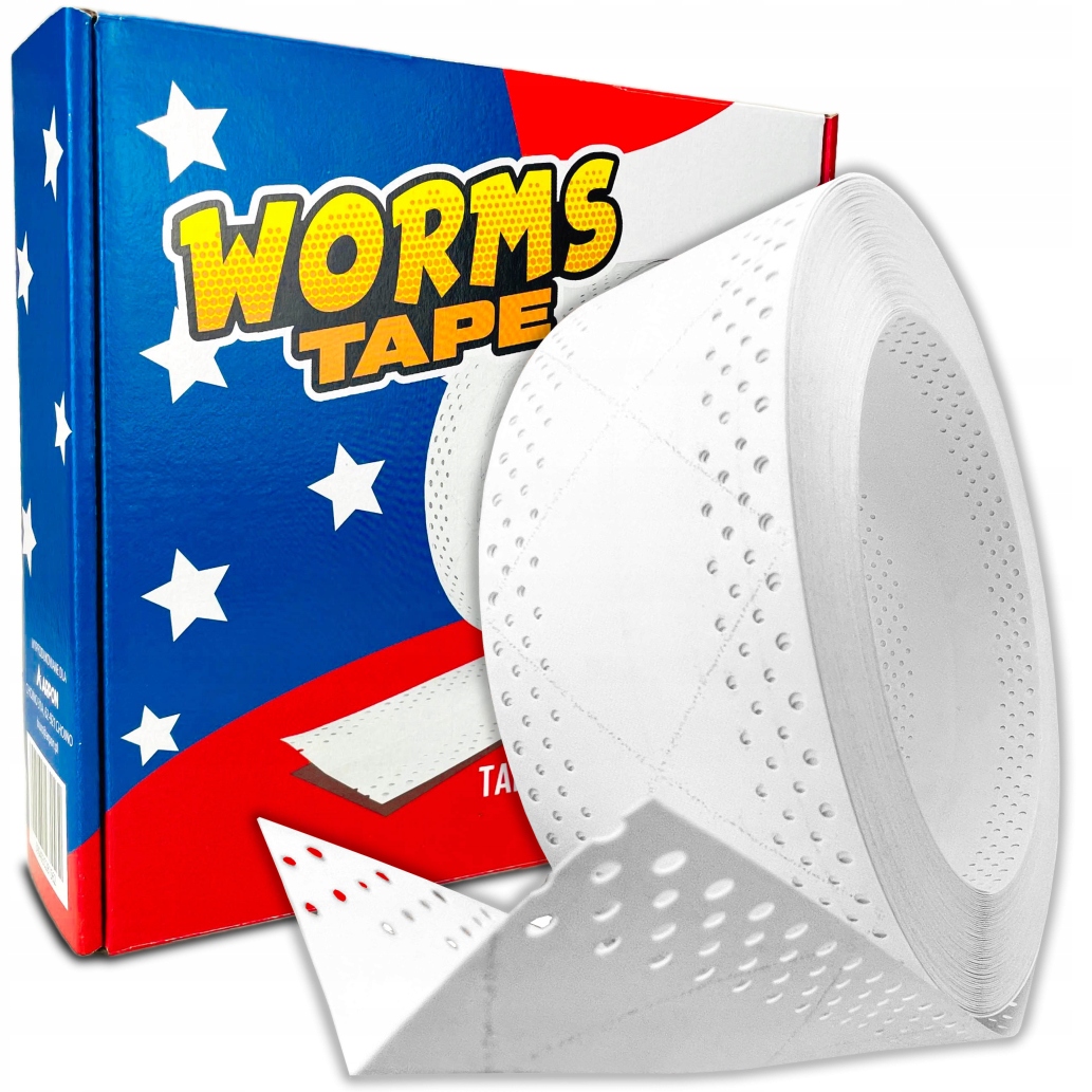 0a5dae53429cbd76523abf44b00acc54.jpg WORMS TAPE TAŚMA AMERYKAŃSKA 57MM x 30M - obrazek 1