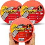 TAŚMA TYNKARSKA WORMS TAPE POMARAŃCZOWA 48MM x 100M JUMBO 3szt