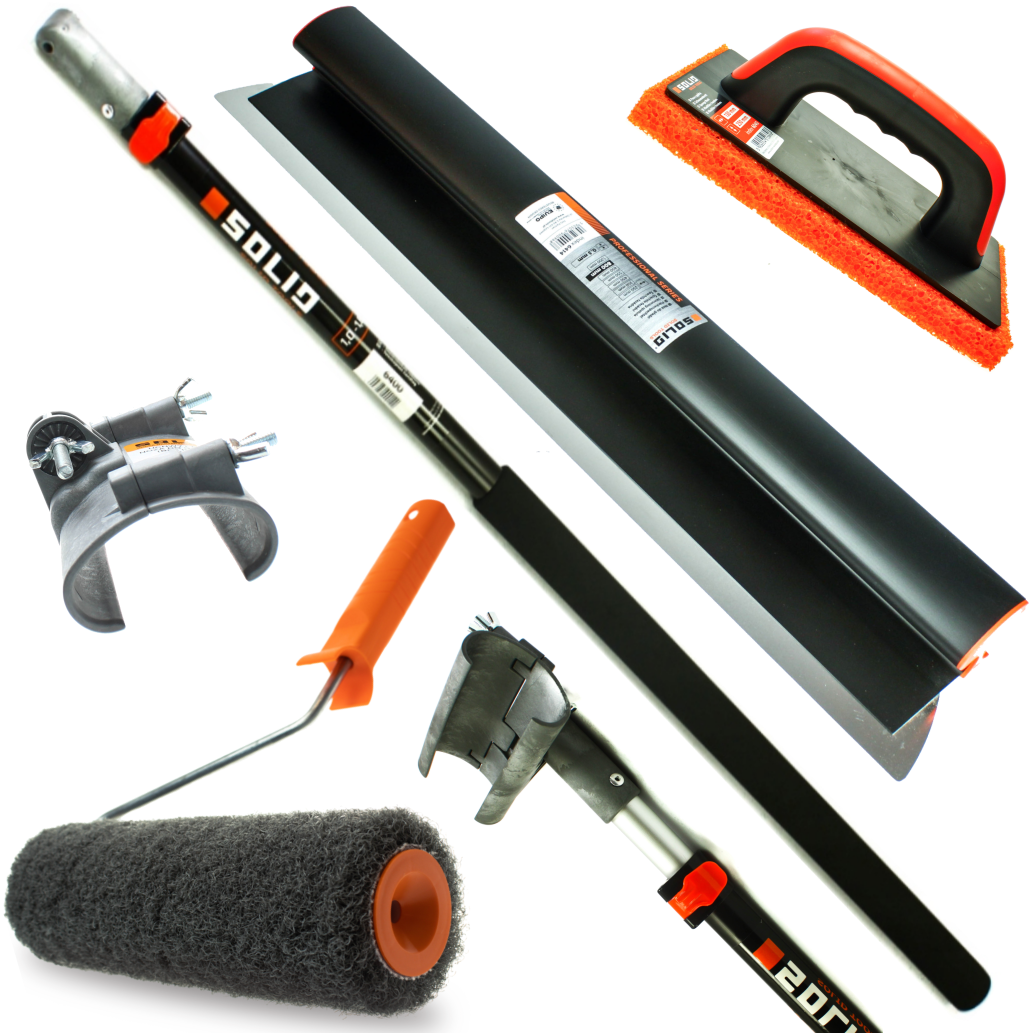 SOLID 3 SOLID Nóż 100cm Kij adapter wałek paca do gładzi - obrazek 1